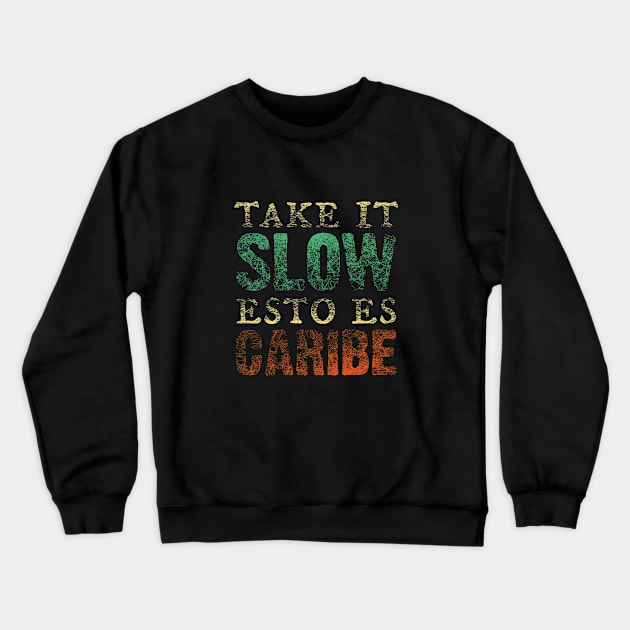 Caribbean Way / 2 Crewneck Sweatshirt by attadesign